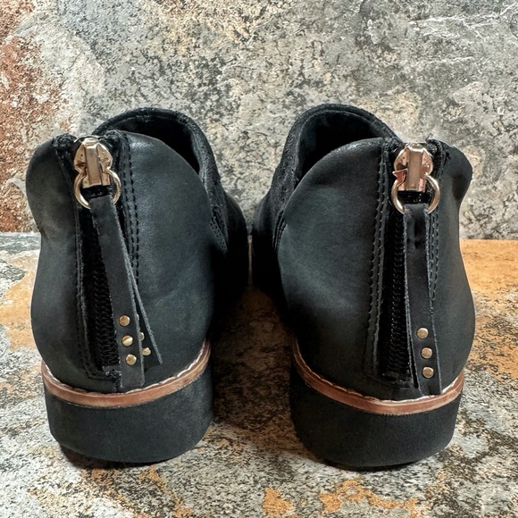 DR SCHOLLS Shoes Womens Size 6 Black Insane Shootie Comfort Ankle Zip Up Booties - Picture 7 of 11